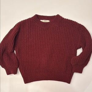 H&M Burgundy Sweater (like new!)